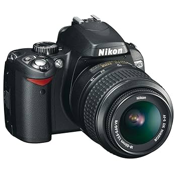 Nikon D60 Digital SLR Camera - Black (AF-S DX Nikkor 18-55